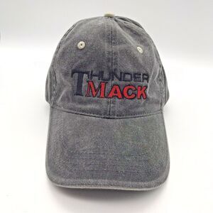 Thunder Mack Charcoal Cotton Baseball Cap Otto Quality Headwear Dad Trucker Hat